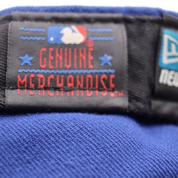 ew Era Vintage Y2K Phillies White & Blue Fitted Cap Size 7 1/2 - Picture 11 of 16